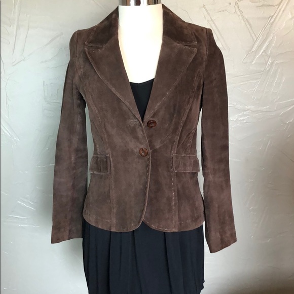 Neiman Marcus Jackets & Blazers - Chocolate leather jacket
